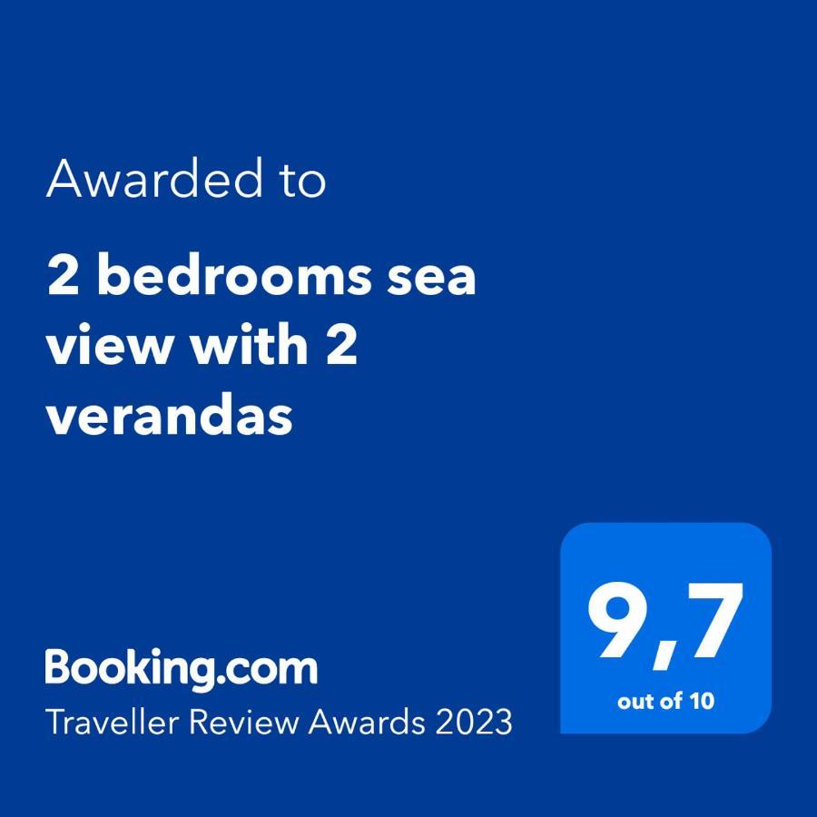 Large Apt 2 Bedrooms Sea View & 2 Balconies Larnaca Exteriér fotografie